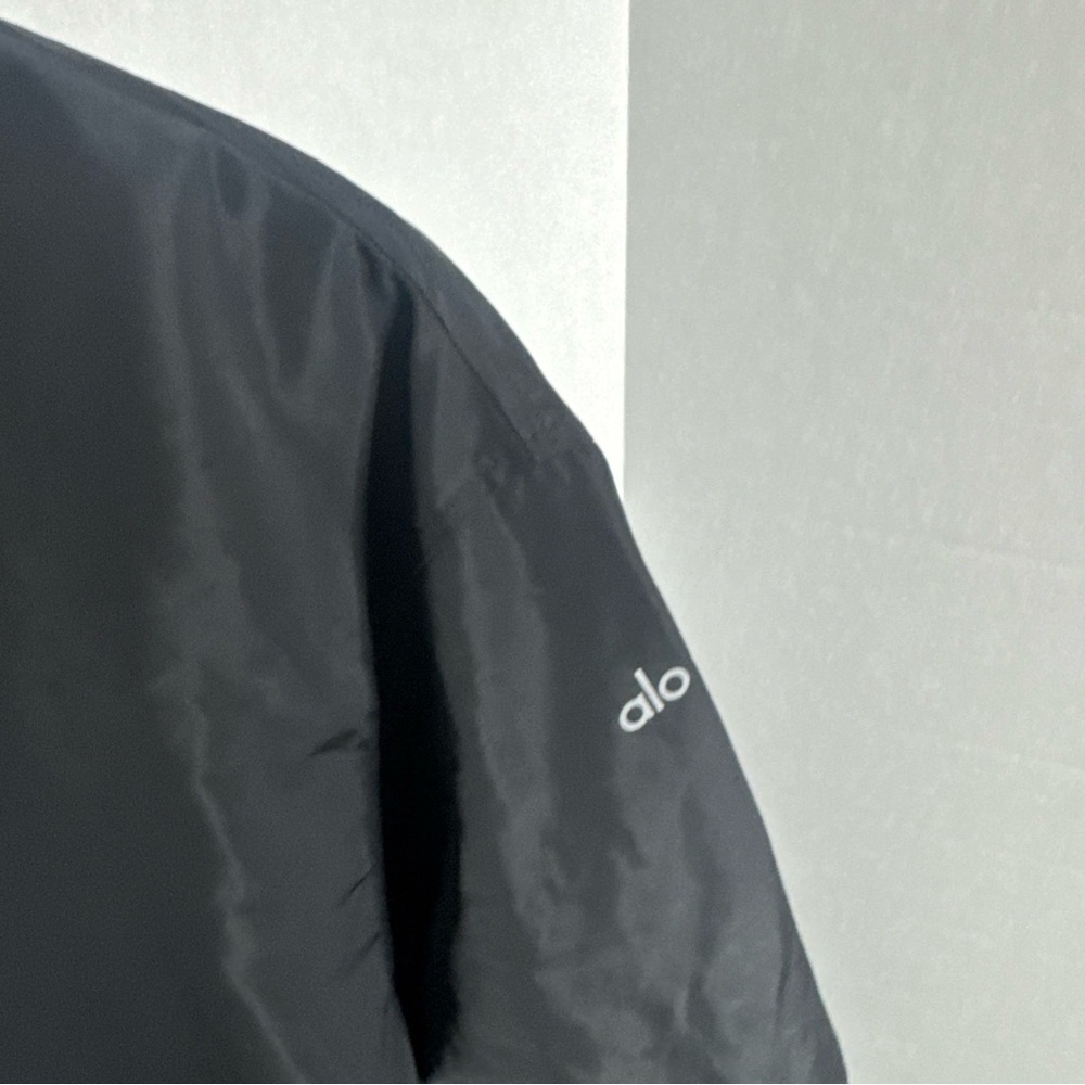 NEW ALO Socialite Shacket Black XS/S/M/L Lightweight Unisex Oversized Jacket - Picture 5 of 12